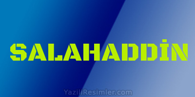 SALAHADDİN