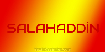 SALAHADDİN