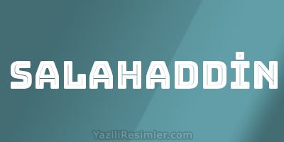 SALAHADDİN