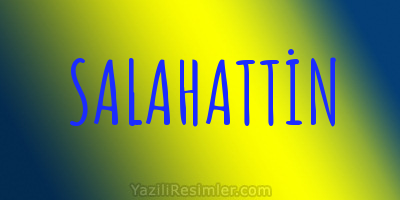 SALAHATTİN