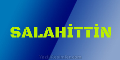 SALAHİTTİN