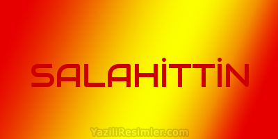 SALAHİTTİN