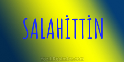 SALAHİTTİN