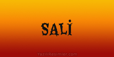SALİ