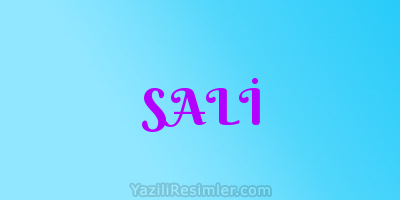 SALİ