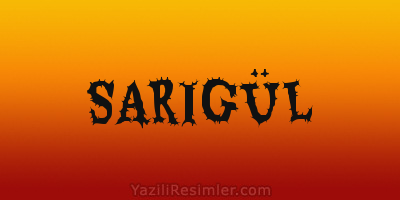 SARIGÜL