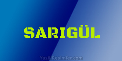 SARIGÜL