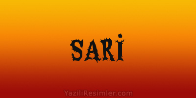 SARİ