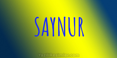 SAYNUR