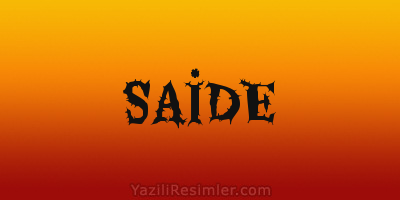 SAİDE