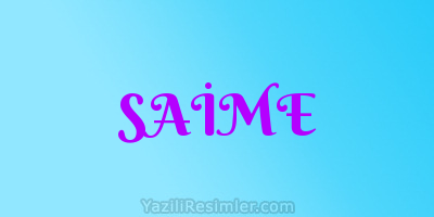 SAİME