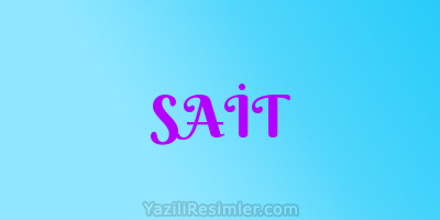 SAİT