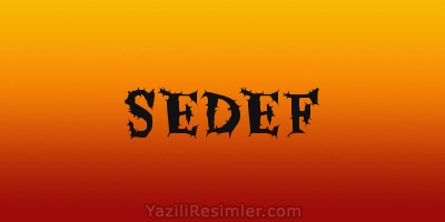 SEDEF