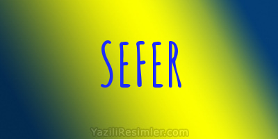 SEFER