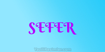 SEFER