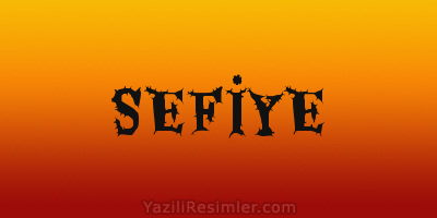 SEFİYE