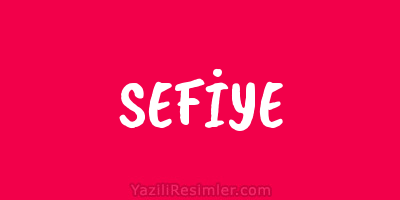 SEFİYE