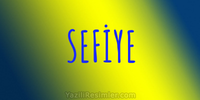 SEFİYE