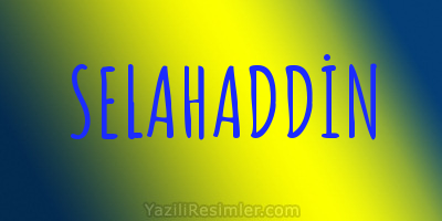 SELAHADDİN