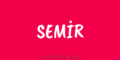 SEMİR