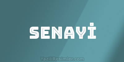 SENAYİ