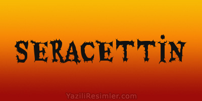 SERACETTİN