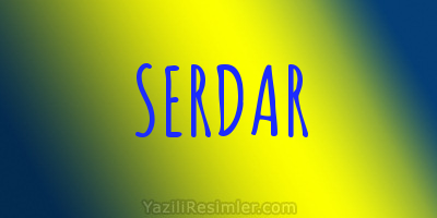 SERDAR