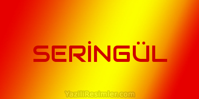 SERİNGÜL