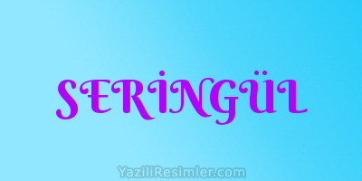 SERİNGÜL