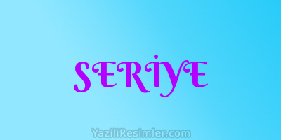 SERİYE