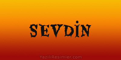 SEVDİN