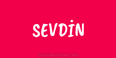 SEVDİN