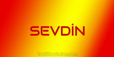 SEVDİN