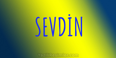 SEVDİN