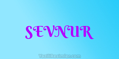 SEVNUR