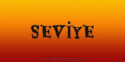 SEVİYE