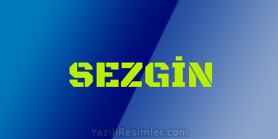 SEZGİN