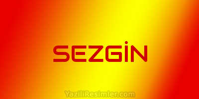 SEZGİN