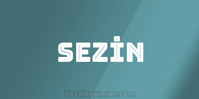 SEZİN