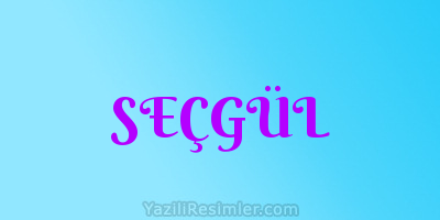 SEÇGÜL