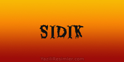 SIDIK