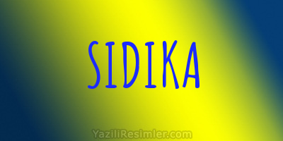 SIDIKA