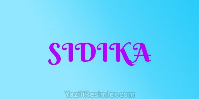 SIDIKA