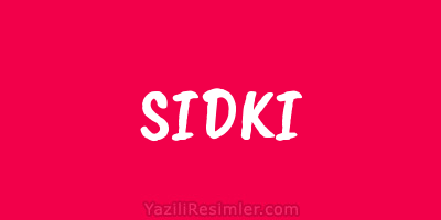 SIDKI