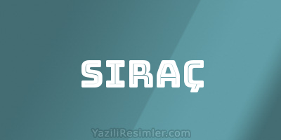 SIRAÇ