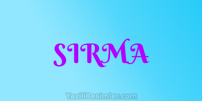 SIRMA