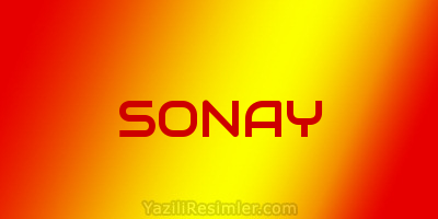 SONAY