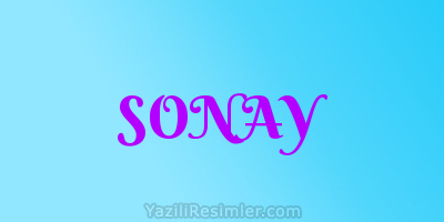 SONAY