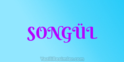 SONGÜL