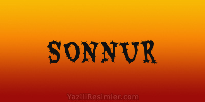 SONNUR